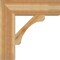 Ekena Millwork Legacy Block Rough Sawn Bracket, Western Red Cedar, 6"W x 24"D x 24"H BKT06X24X24LEC05RWR - alternate 2